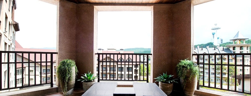 객실에서 보이는 전망