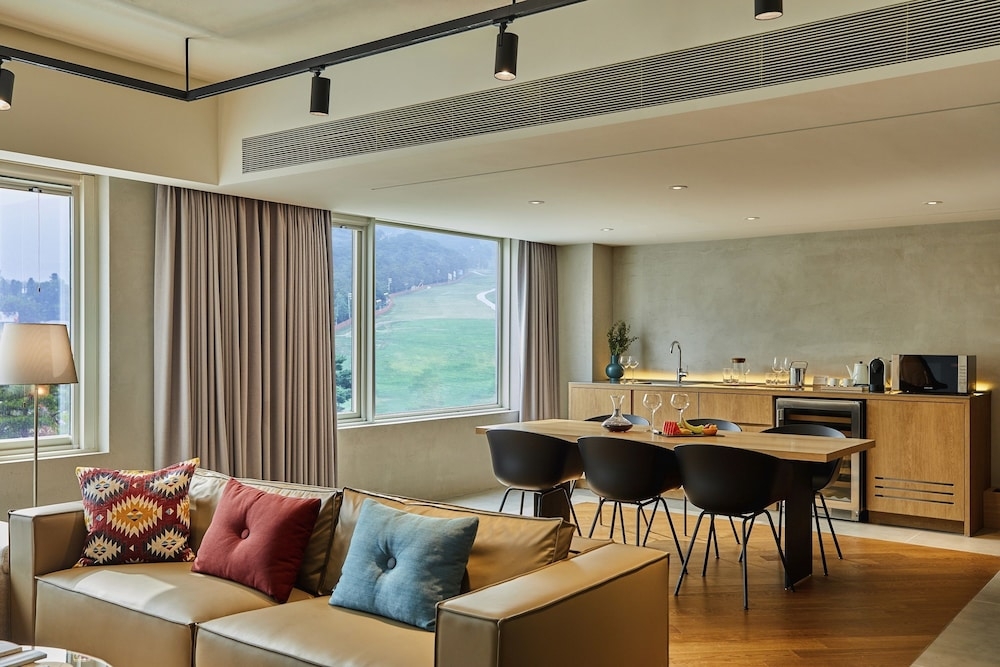 객실에서 보이는 전망