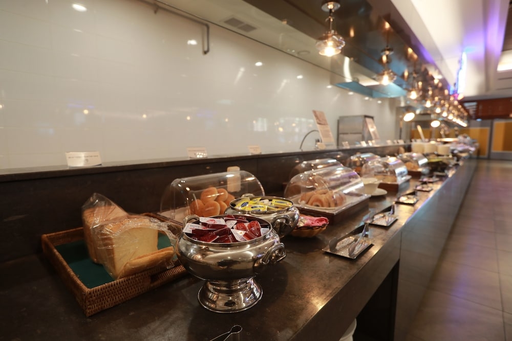 뷔페 아침 식사