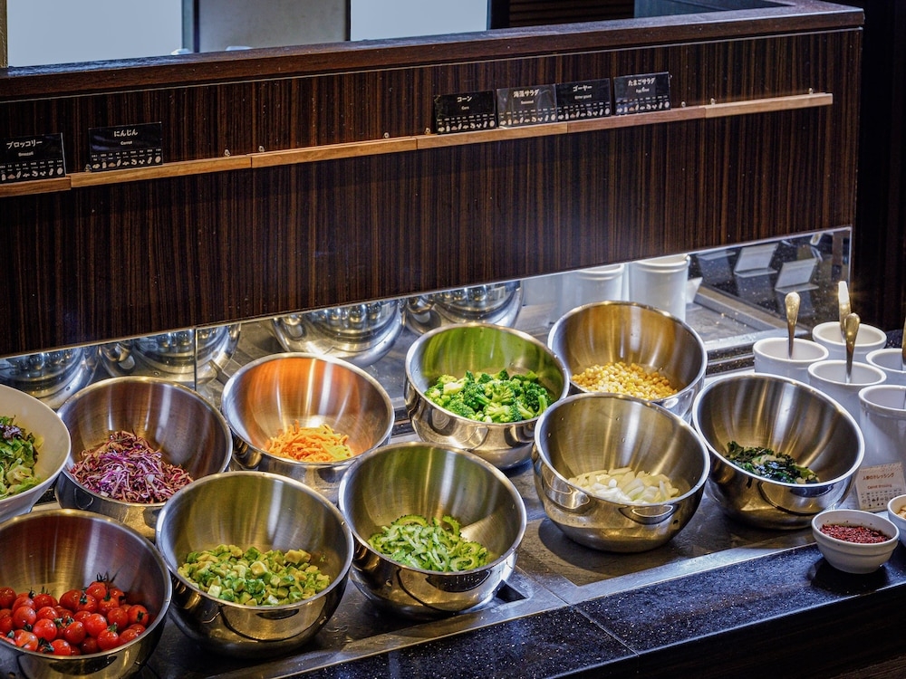 뷔페 아침 식사