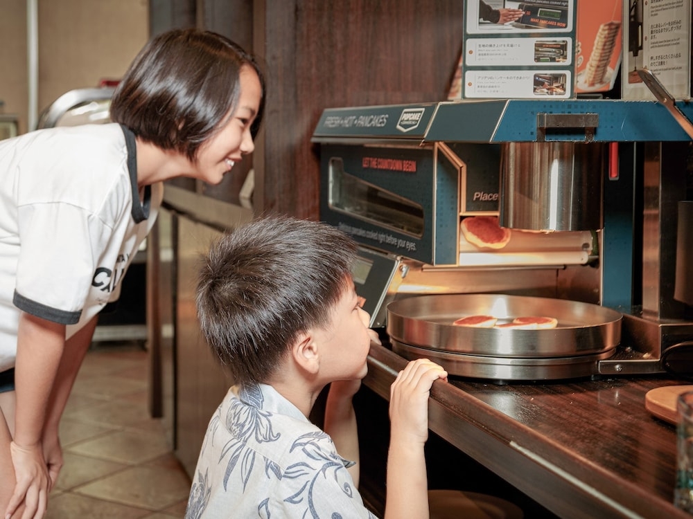 뷔페 아침 식사