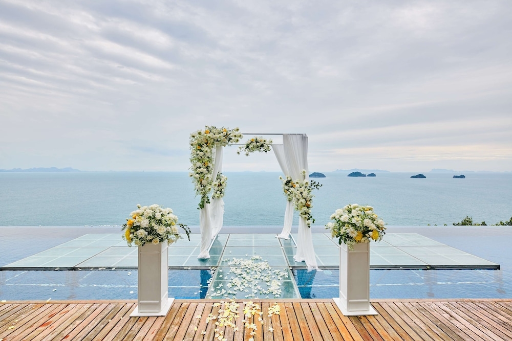 야외 결혼식 공간