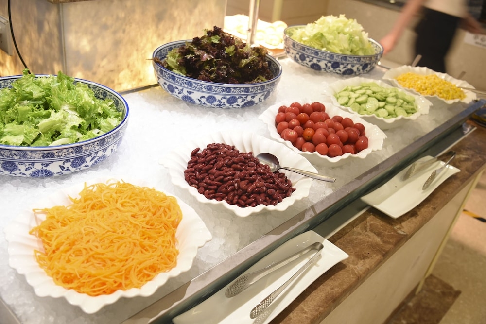 뷔페 아침 식사