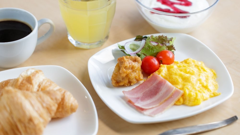 뷔페 아침 식사