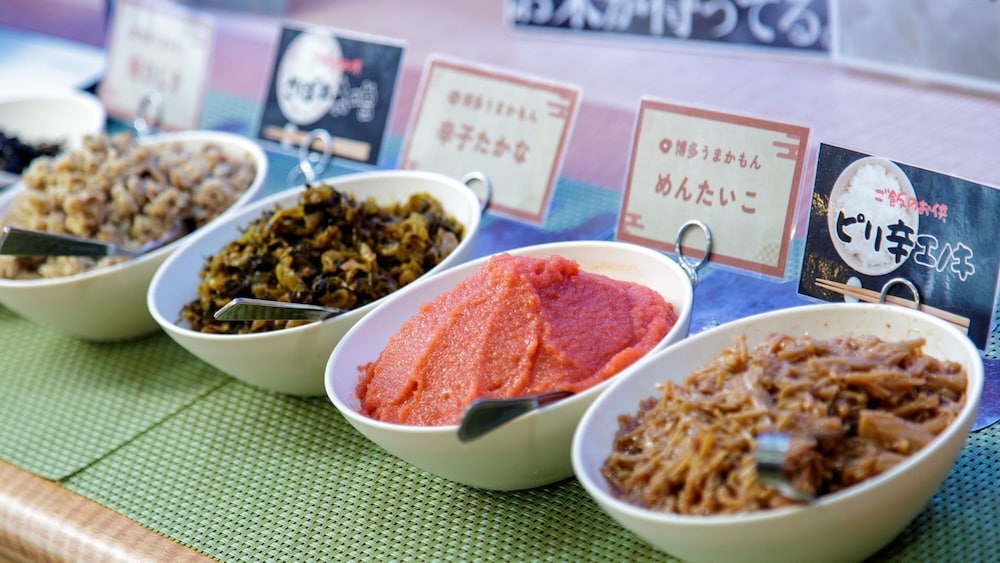 뷔페 아침 식사