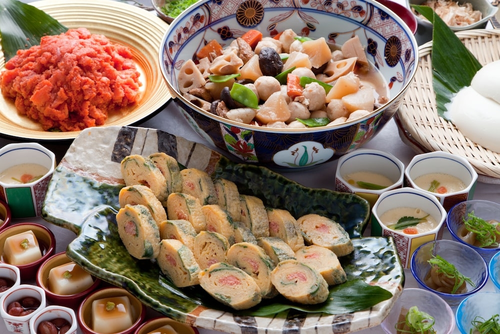 뷔페 아침 식사