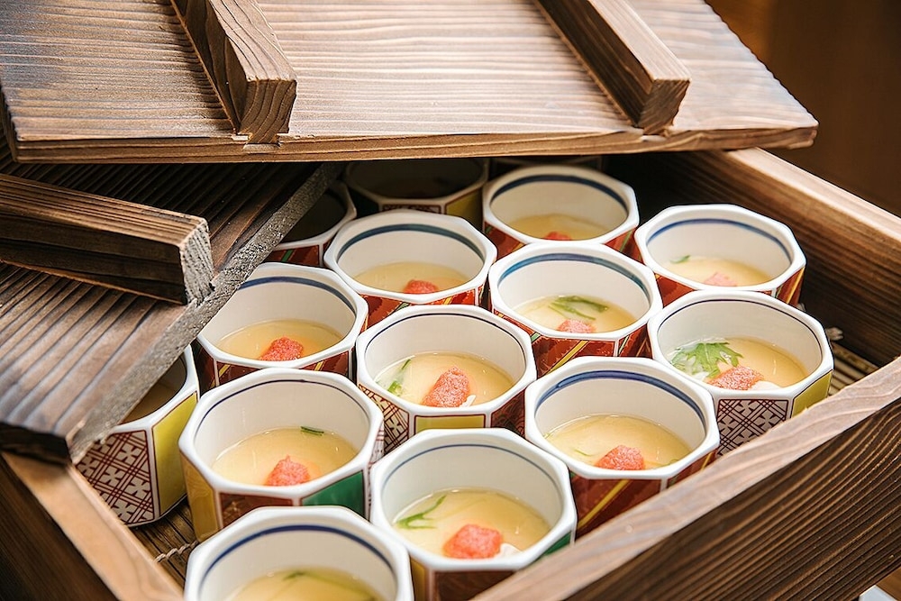 뷔페 아침 식사