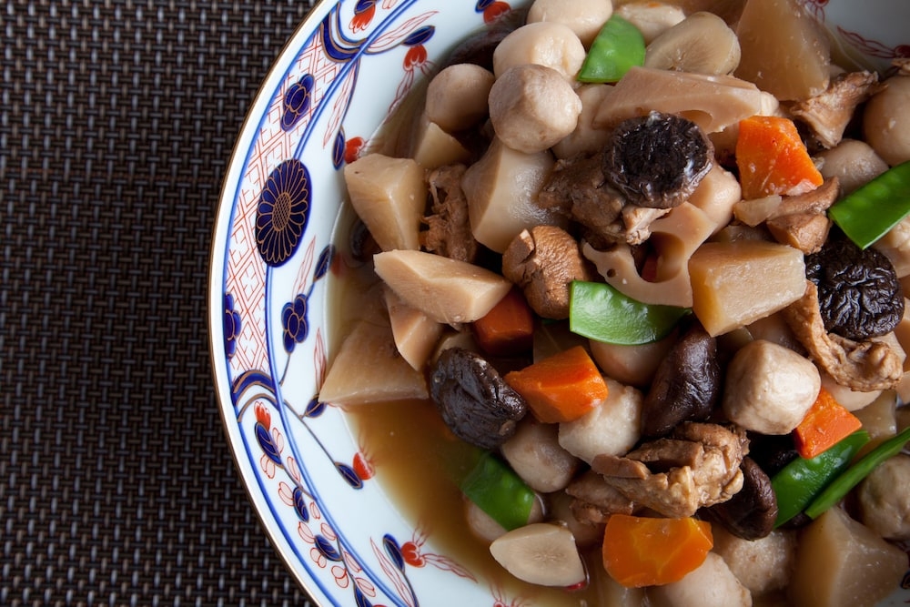 뷔페 아침 식사