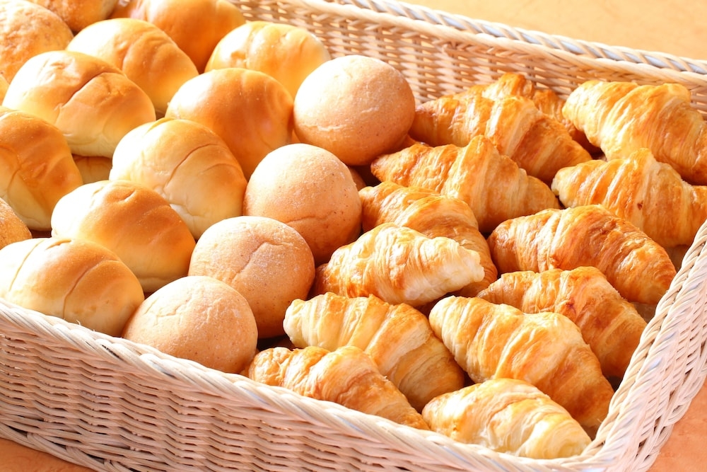 뷔페 아침 식사