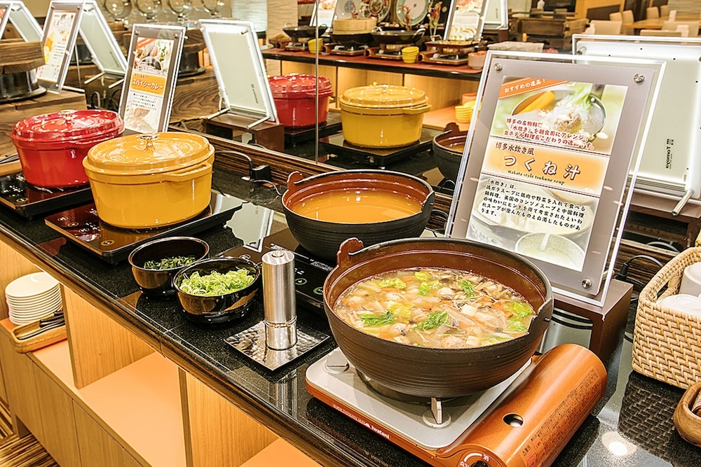 뷔페 아침 식사