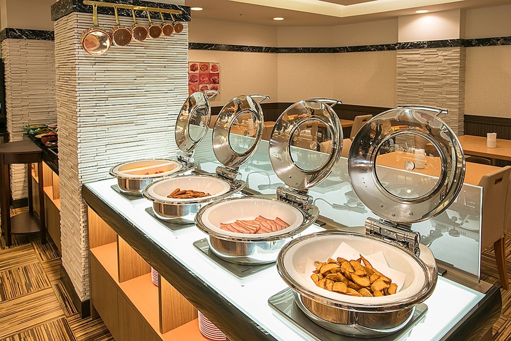 뷔페 아침 식사