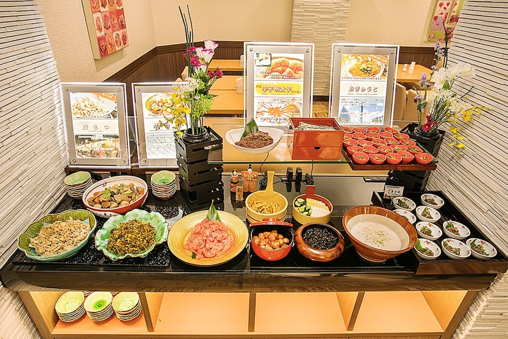 뷔페 아침 식사