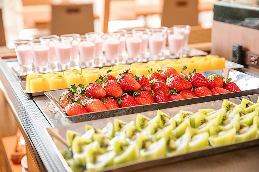 뷔페 아침 식사