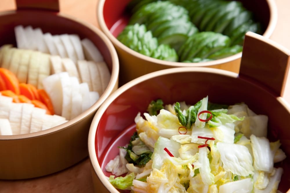 뷔페 아침 식사