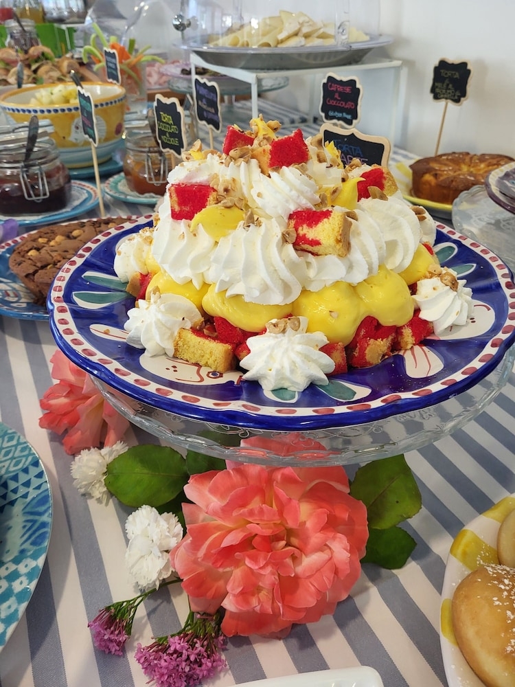 뷔페 아침 식사