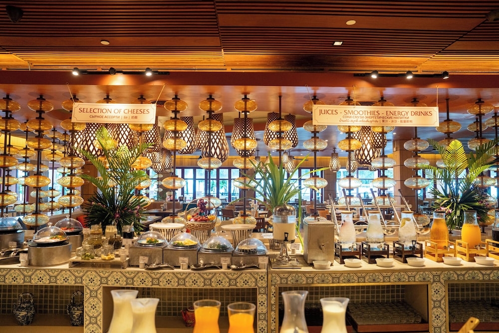 뷔페 아침 식사