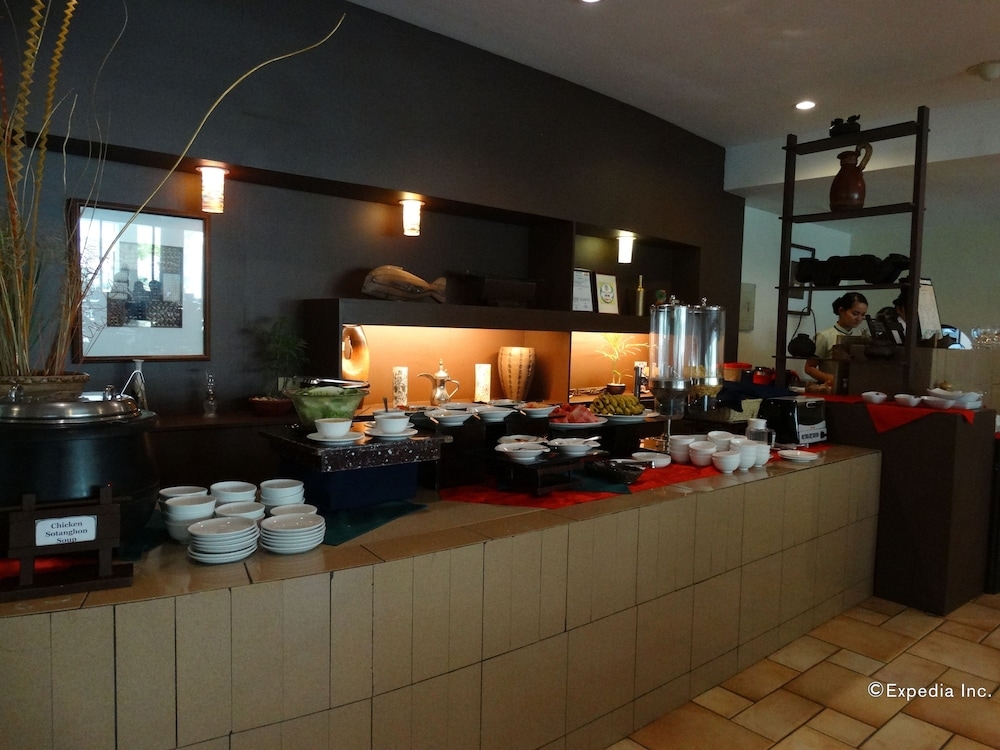 뷔페 아침 식사