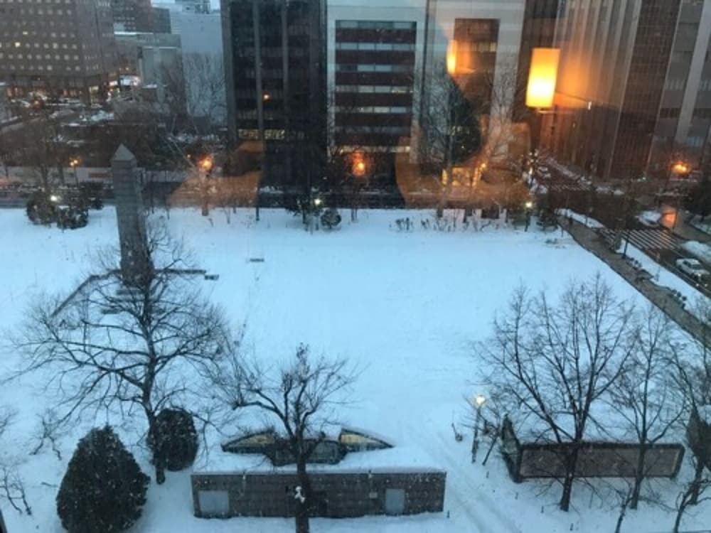 객실에서 보이는 전망