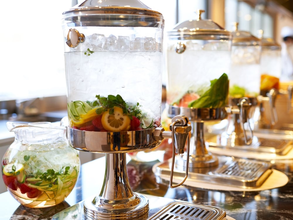 뷔페 아침 식사