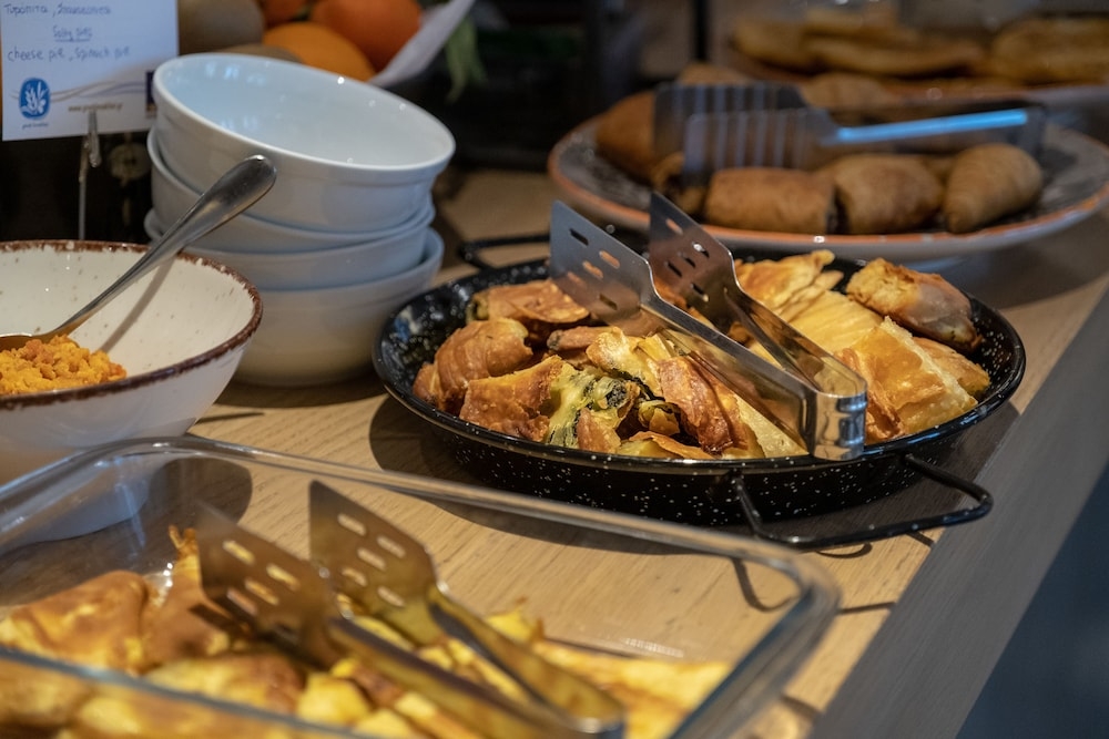 뷔페 아침 식사