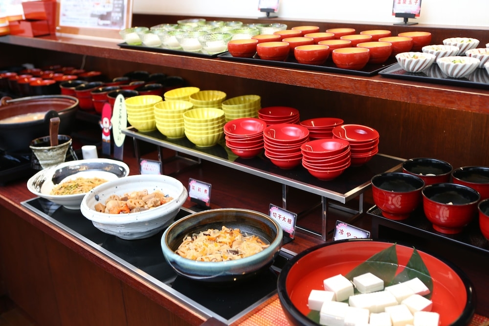 뷔페 아침 식사