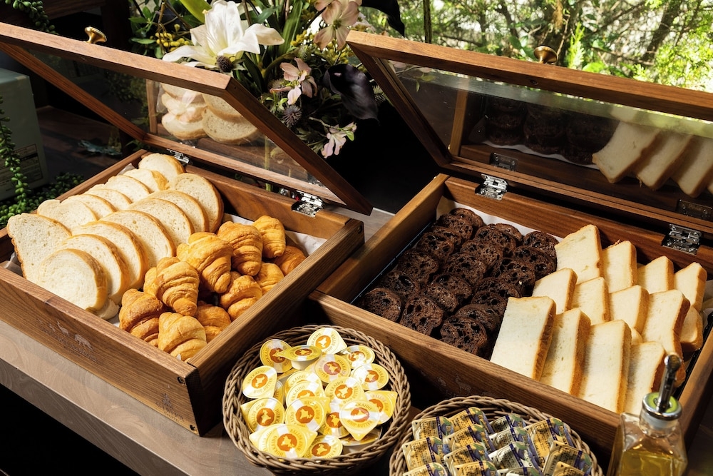 뷔페 아침 식사