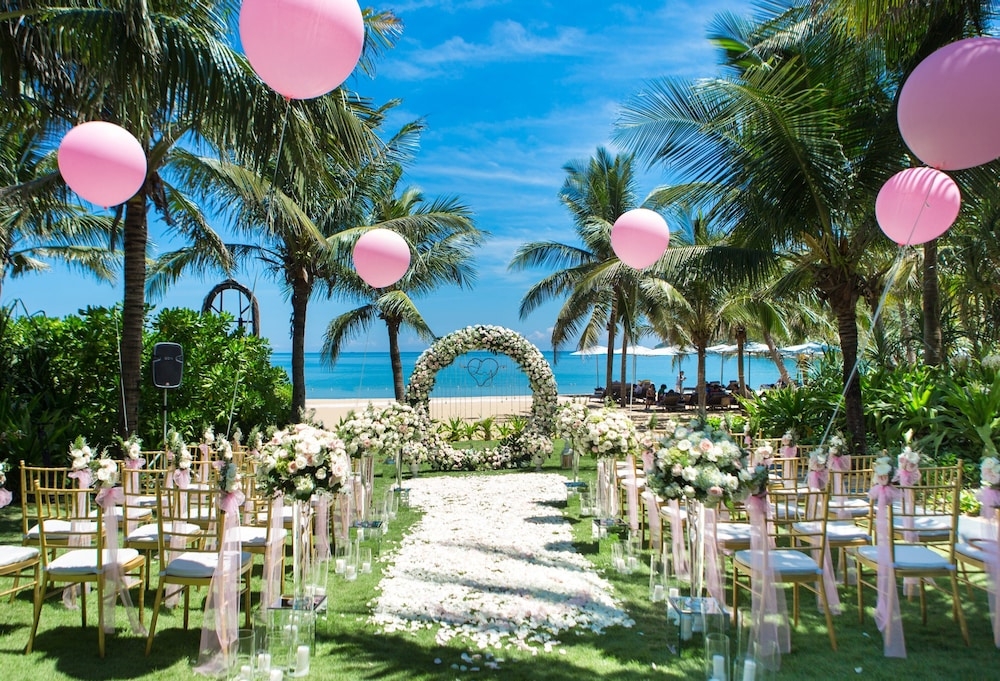 야외 결혼식 공간