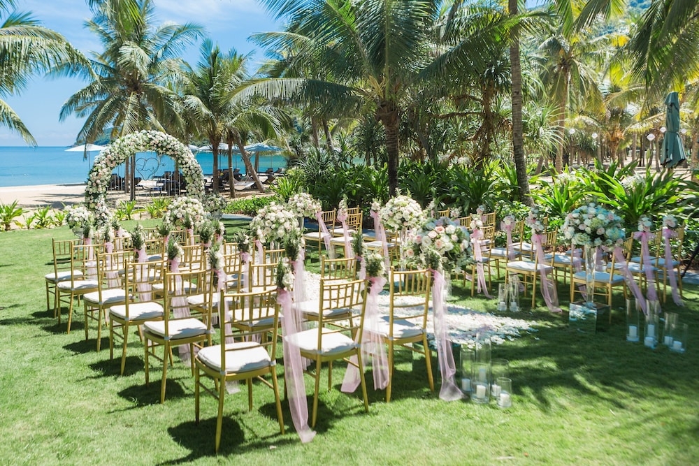 야외 결혼식 공간