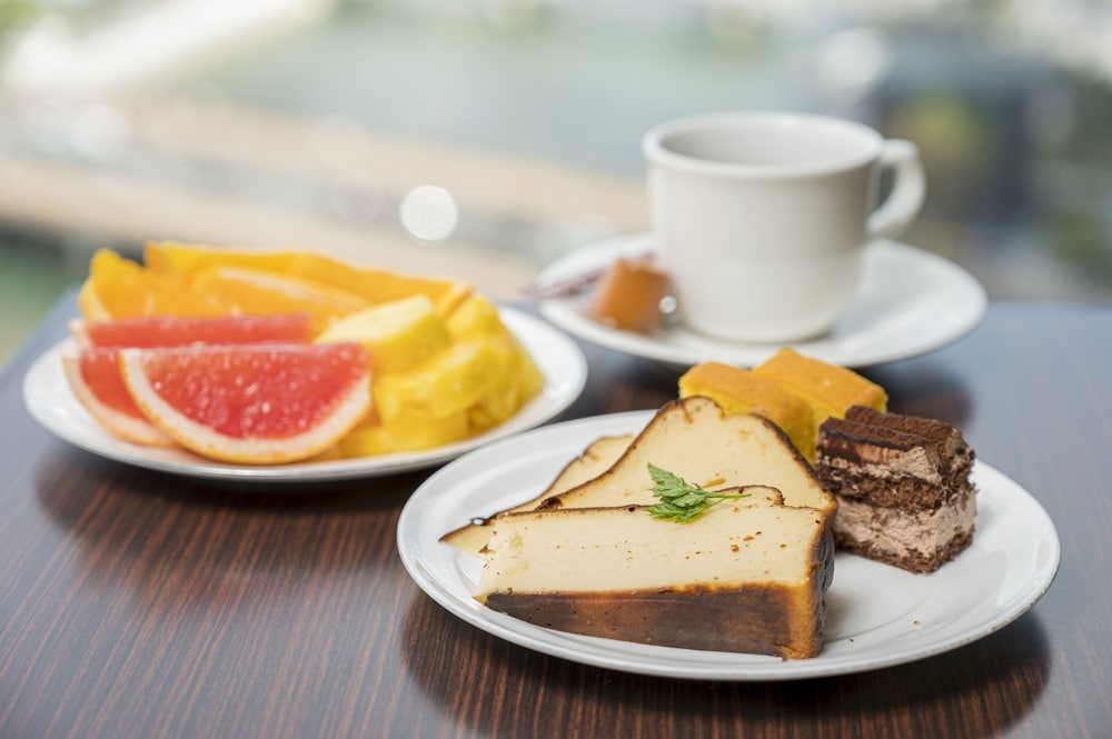 뷔페 아침 식사