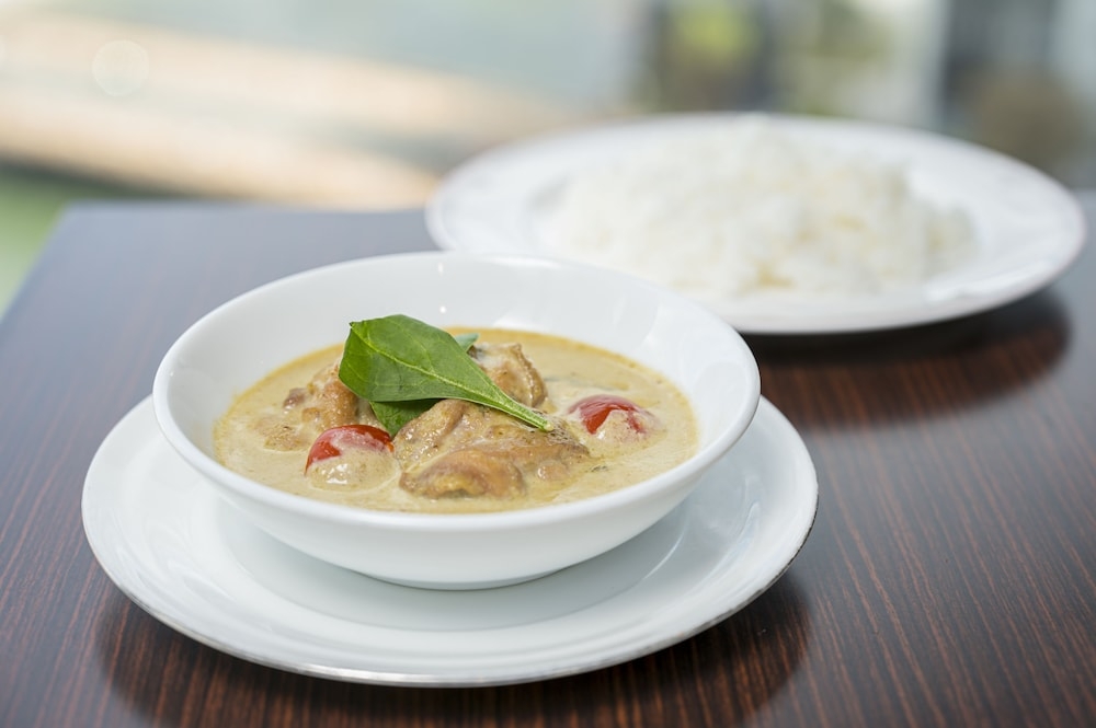 뷔페 아침 식사