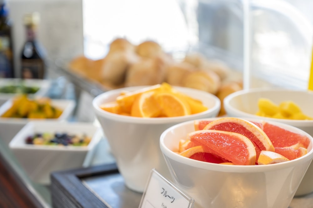 뷔페 아침 식사