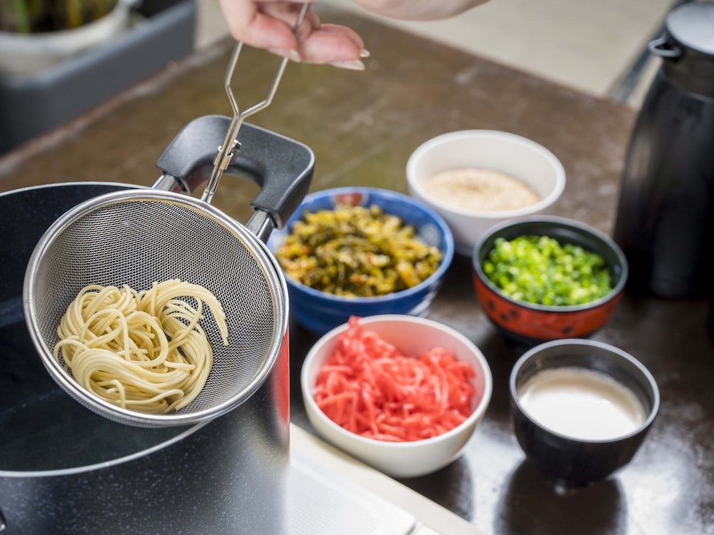 뷔페 아침 식사