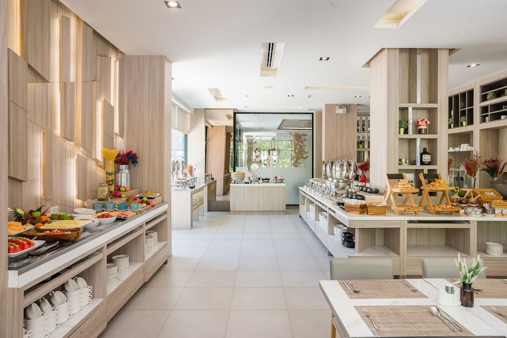 뷔페 아침 식사