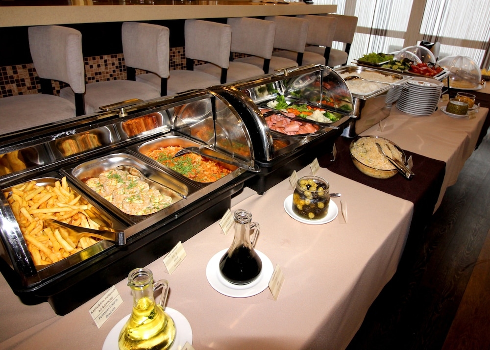 뷔페 아침 식사
