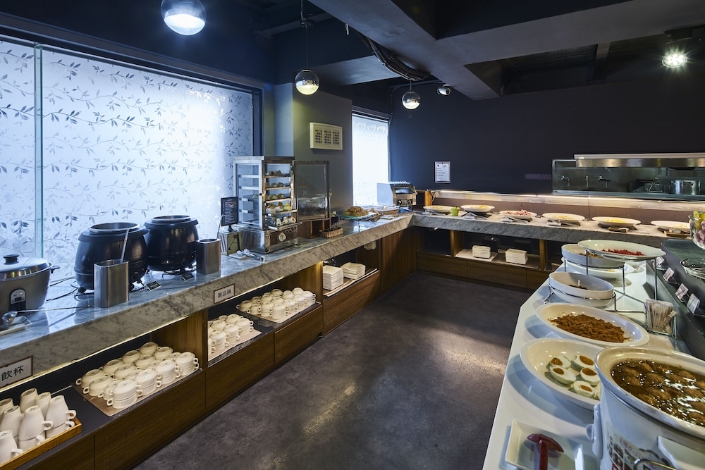 뷔페 아침 식사