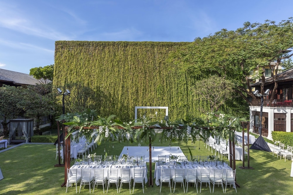 야외 결혼식 공간