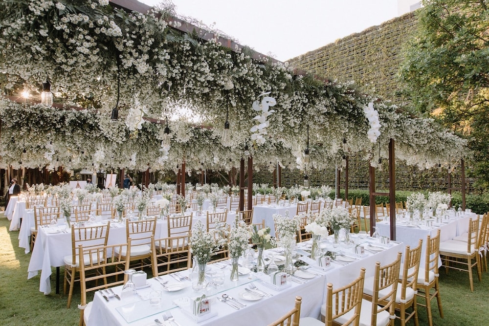 야외 결혼식 공간