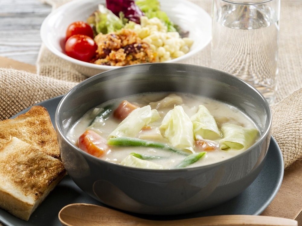 뷔페 아침 식사