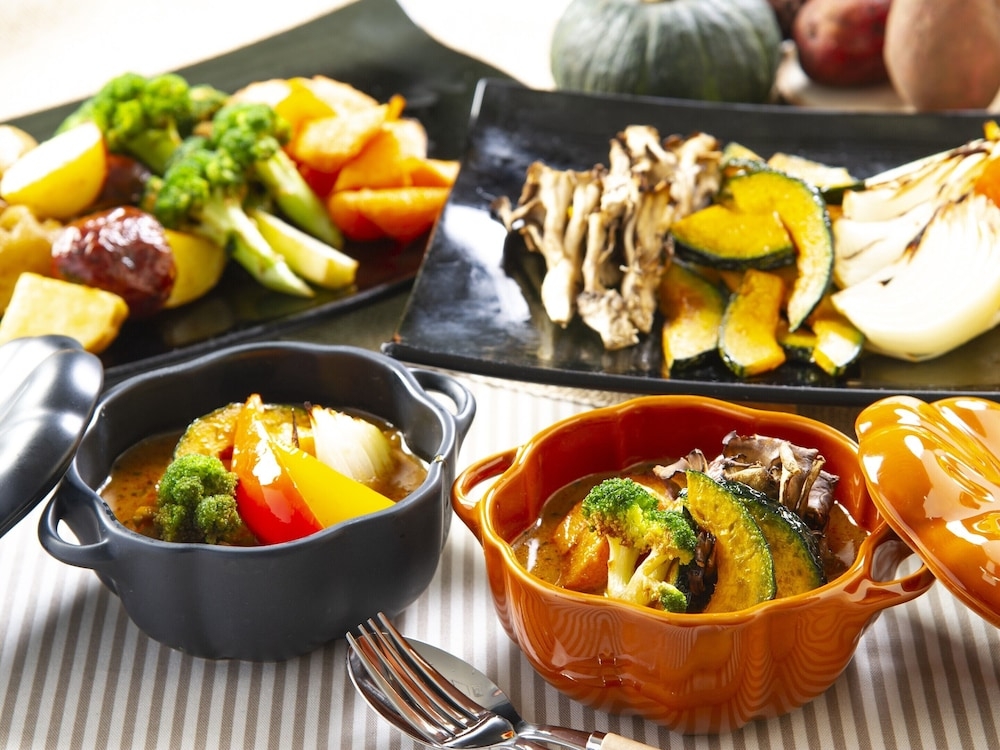 뷔페 아침 식사