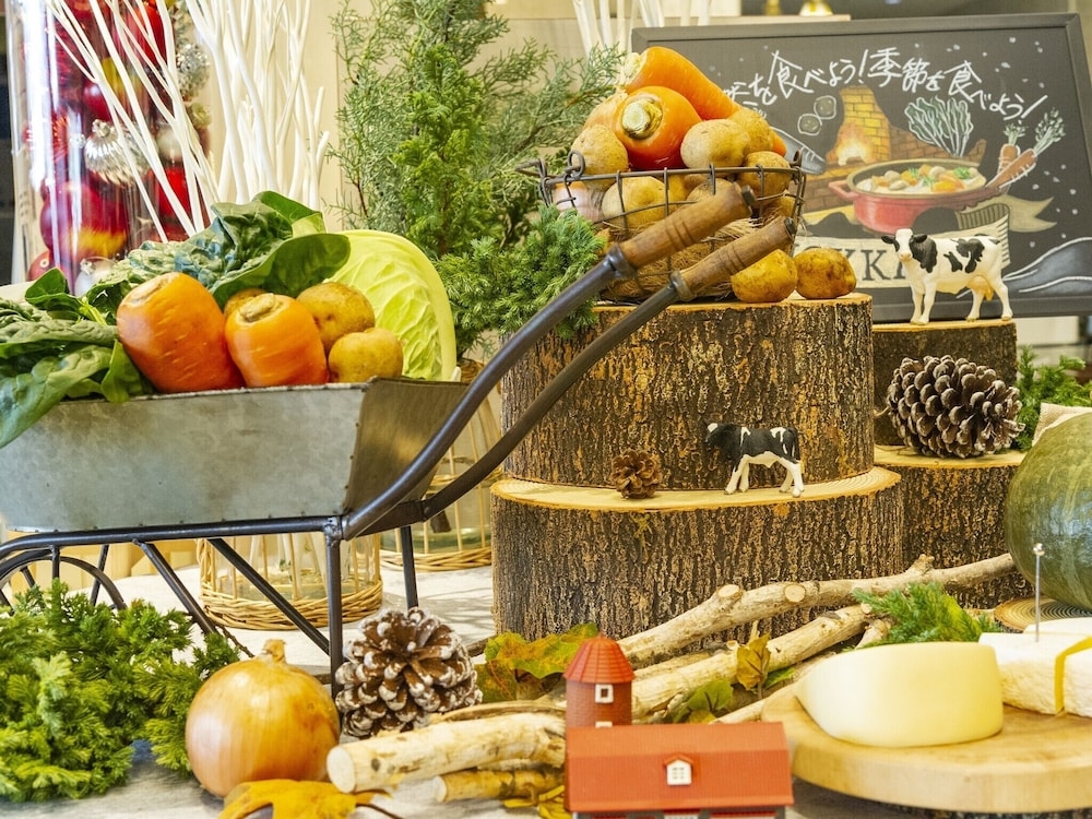 뷔페 아침 식사