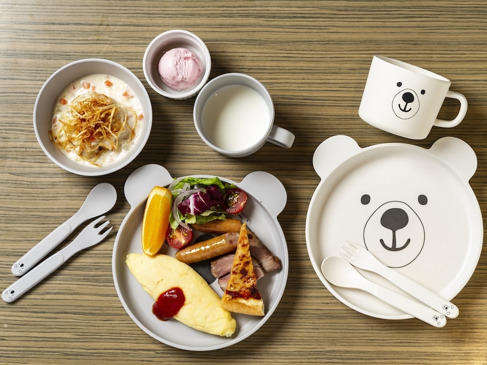 뷔페 아침 식사