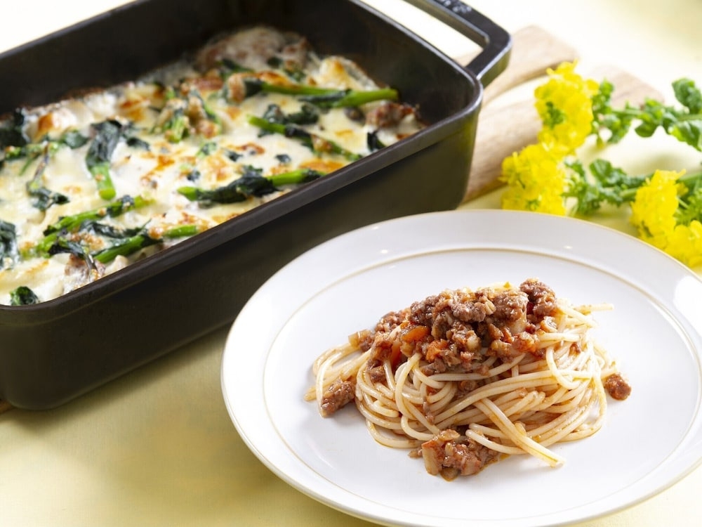 뷔페 아침 식사