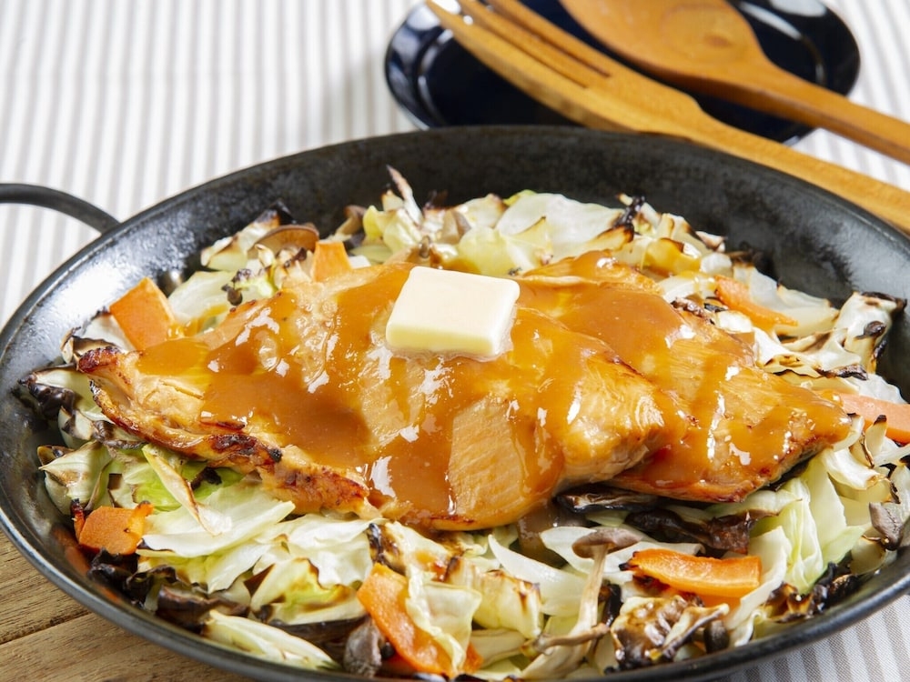 뷔페 아침 식사