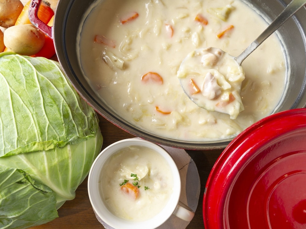 뷔페 아침 식사