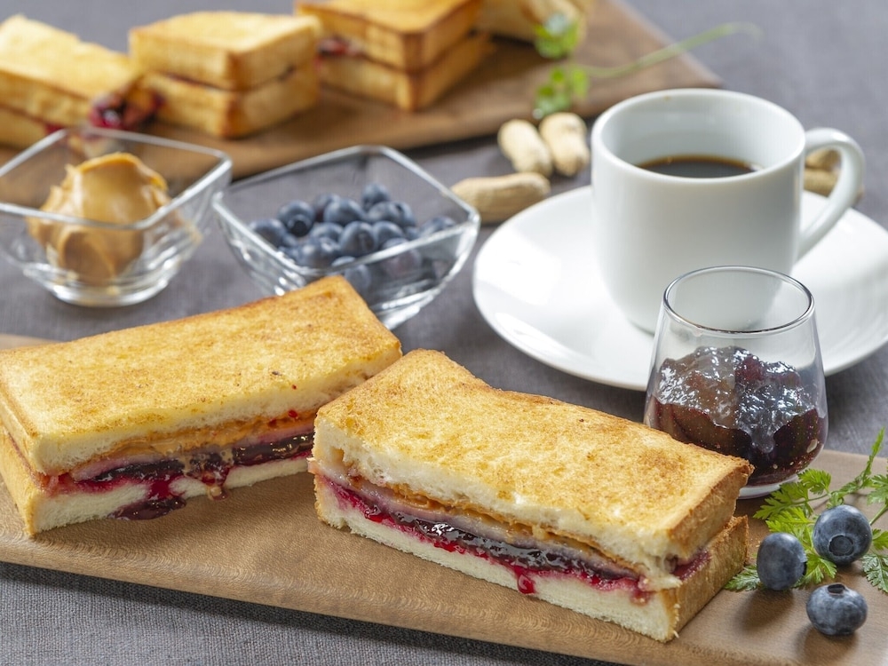 뷔페 아침 식사