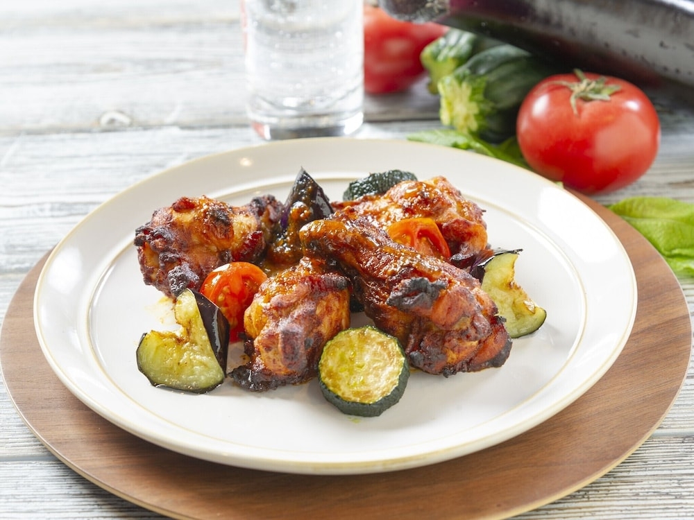 뷔페 아침 식사