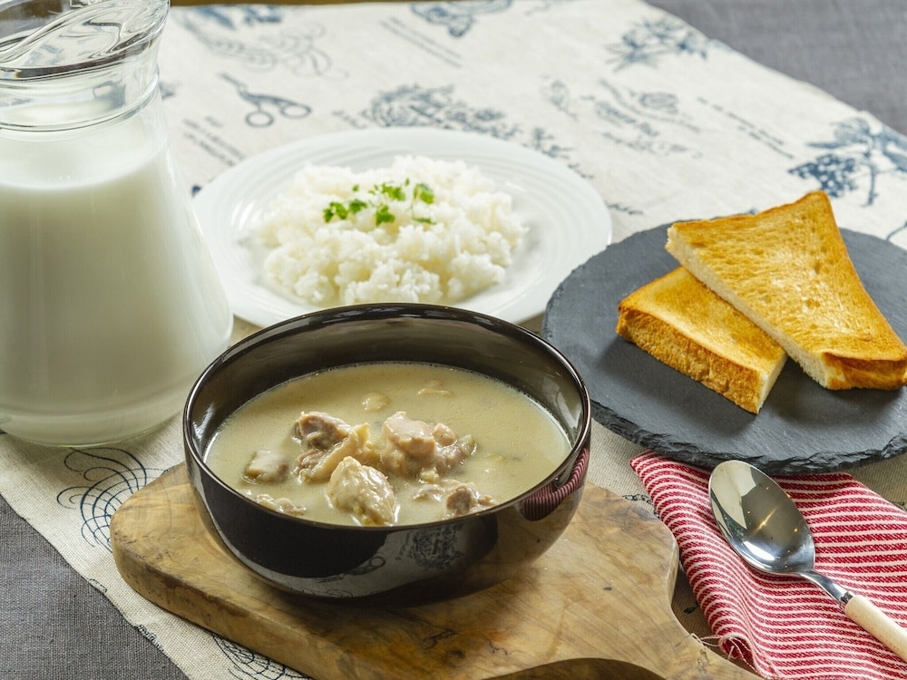 뷔페 아침 식사