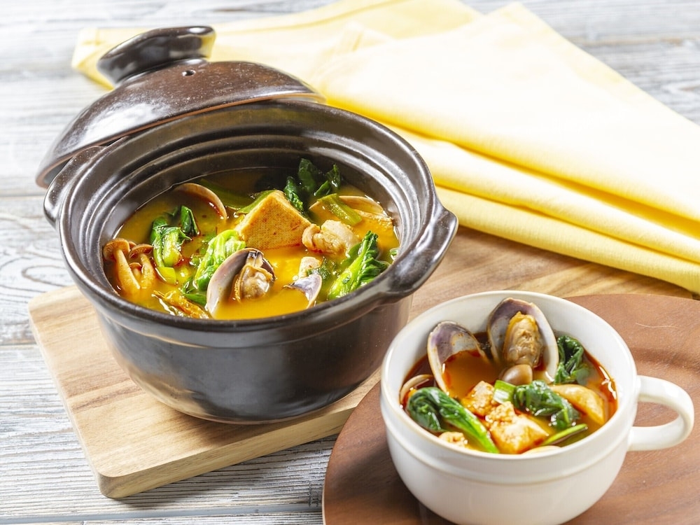 뷔페 아침 식사