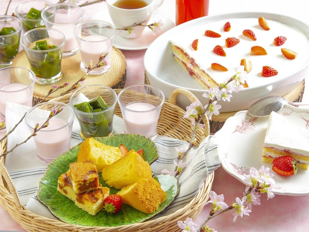 뷔페 아침 식사