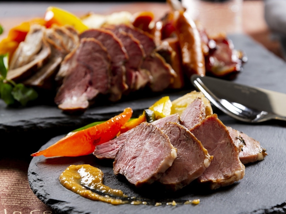 뷔페 아침 식사